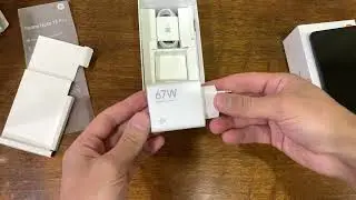 Распаковка xiaomi redmi note 13 pro