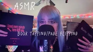 ASMR Book Tapping & Page Flipping (Hardback, Soft, & Jewelry Sounds)