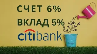 Вклад 5% и хороший накопительный счет 6% в Ситибанк // Май 2020 // CitiPriority и Lounge Key