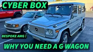 REVIEWING & TEST DRIVING A MERCEDES G500 IN CALI ON THE COAST & CHECKING OUT A WIDEBODY BESPOKE SEC