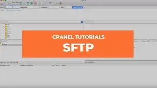 cPanel Tutorials - SFTP