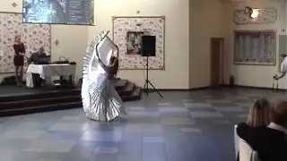 Titania (Tetyana Kopayeva). Belly dance with Isis Wings