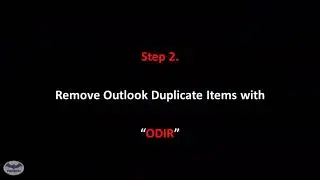 How to Remove Outlook duplicate items Email, Contacts, Tasks or Notes techeasy
