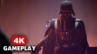 Star Wars Jedi Fallen Order - Darth Vader Encounter and Boss Fight (4K 60FPS)