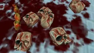 Half-Life - Spooky Skull Gib Easter Egg
