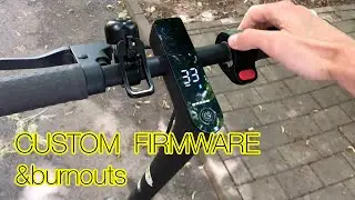 XIAOMI Electric Scooter - Free Custom Firmware & Burnouts