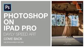 PHOTOSHOP 2020 IPAD HOT TO MAKE A GOSTH | Come back |One retouching a day#362