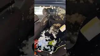 монтажная пена и салон
