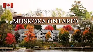 Bracebridge Muskoka: Vibrant town in the heart of MUSKOKA #4k #travel #vlog #virtualyoutuber