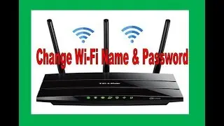 How To Change WiFi Name and Password ? (Tipilink Router) 1 Minute time