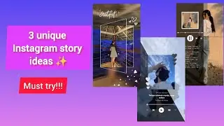 3 unique Instagram story idea✨🌸 | @Yurstype | #youtube #instagram #ideas #instastory #aesthetic