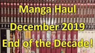 Manga Haul: December 2019 || End of the Decade!
