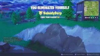 Fortnite|Totally forgot I can blow myself up