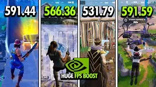 NVIDIA Drivers Are Breaking Fortnite Performance – 566.36 vs 591.44 vs 531.79 vs 591.59