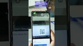 Scan the QR code - access the Canon printer user manual page (p2) 