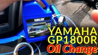 Yamaha GP1800R SVHO Oil Change
