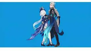 【MMD | Genshin Impact】 Posin meme [Furina & Neuvillette]