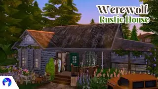 (No CC!!) Werewolf Rustic House | The Sims 4 Speed build