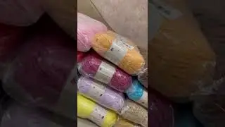 12 пачек пряжи получила 😍😱🌹