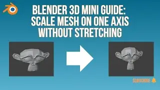 How to use scale in Blender 3D 