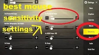 Best sensitivity settings for pubg emulator !!🔥🔥