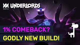 EPIC 1% COMEBACK?? Godly New ★★★ Shadown Shaman Build! | Dota Underlords