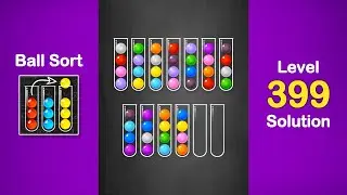 Ball Sort Puzzle Solution Level 399