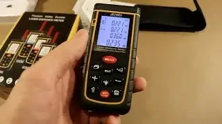 Jetery Laser Distance Meter Unboxing and Simple Review