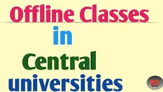 Offline Classes in central universities || Cucet 2020 || RS Classes