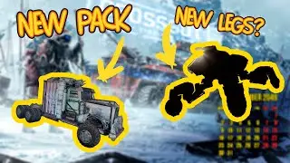 NEW legs, pack, icebox - Gronch return - Crossout Christmas patch preview