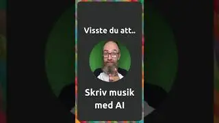 Skriva musik med AI
