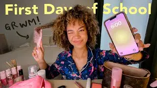 GRWM FIRST DAY OF SCHOOL! let's talk making friends, dating, and how to survive college