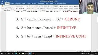 71 dars - Subject + Verb + Object + Gerund