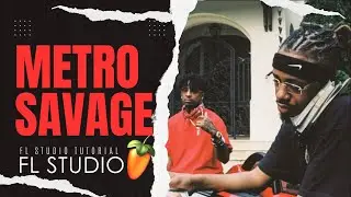 How To Make 21 Savage x Metro Boomin Type Beat Style In FL Studio  Tutorial