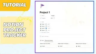 Tutorial: Create a project tasks tracker