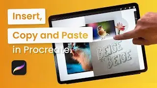 How to Copy and Paste on Procreate.