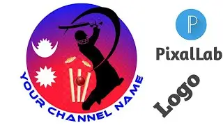 Logo design in mobile application. video_tutorial_2021. ll [ App:- PixalLab]