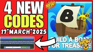 ⚡MARCH UPDATED CODES⚡BUILD A BOAT FOR TREASURE ROBLOX CODES 2025 -BUILD A BOAT CODES