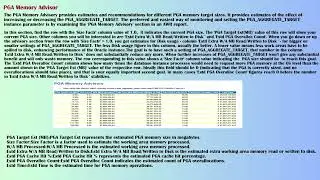 Oracle Performance | How to read AWR Report | AWR Report  11|  Advisory 2