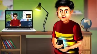 Online Class లో అల్లరి పిల్లడు | Naughty Boy and Online Class | Telugu Kathalu | Stories In Telugu