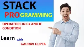 #3.Opperators in c# || If condition in c#