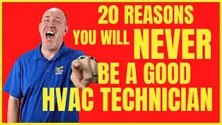 20 Reasons You'll Never Be a Good HVAC Technician😂
