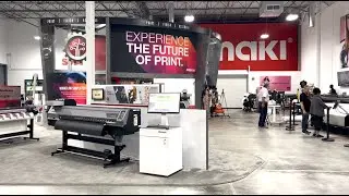 Tour of the Mimaki Experience Center in Suwanee, GA