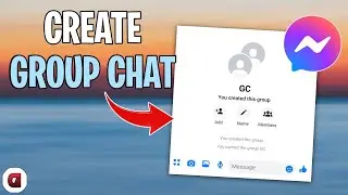 How to Create a Group Chat on Messenger - Quick Tutorial (2024)