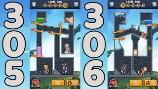 How to Loot 2 - Hero Rescue & Pin Pull Level 305 & 306
