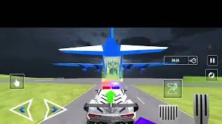 Us Police Car Transport Truck||Real Parking stunts Car Driving Simulator Games||Android Gamesplay