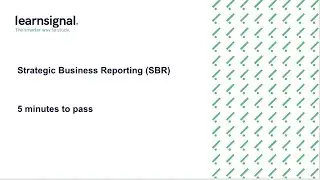 SBR - pass in 5 mins