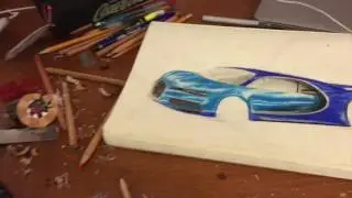HOW TO DRAW: BUGATTI CHIRON + GIVEAWAY!!!!