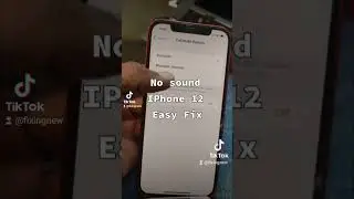 No sound Ear piece not working,