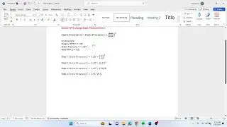 Static Pressure Change Formula based on RPM Change
